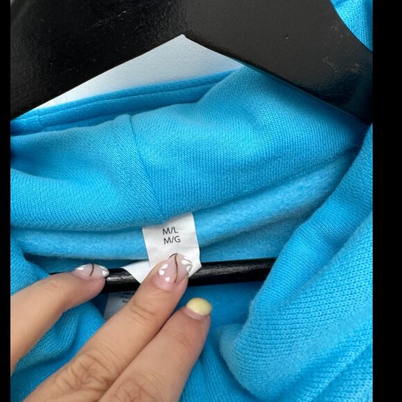 Lululemon Scuba Oversized Full Zip Kayak Blue Size M/L - Picture 3 of 4